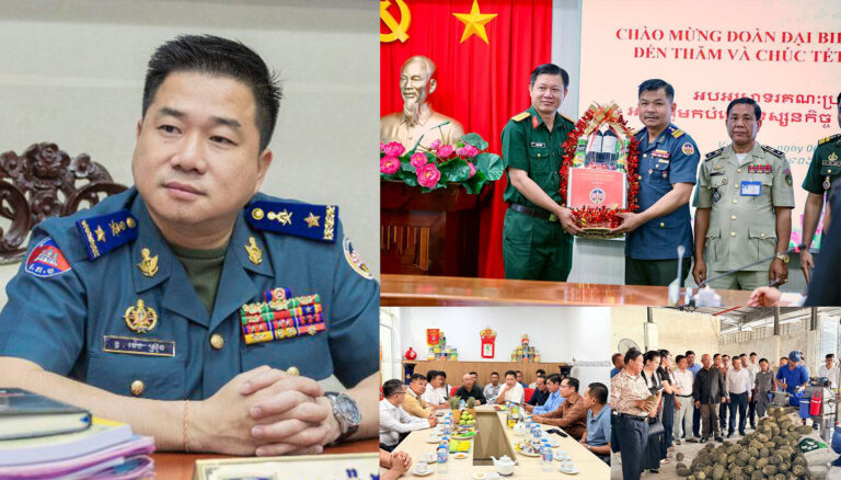 លោកឧត្តមសេនីយ៏ត្រី ម៉េង ស្រ៊ុន មេបញ្ជាការ​​ បានចាត់ឲ្យលោកវរសេនីយ៏ឯក ឡេង គឹមឈាន ជាតំណាង​អញ្ជើញ​អមដំណើរ​ ឯកឧត្តម តូច ប៉ូលីវ៉ា​ អភិបាលរង​ ចូលរួមក្នុងពិធីបំពេញទស្សនកិច្ច និងជូនពរភាគីវៀតណាមក្នុងឪកាសចូលឆ្នាំប្រពៃណីវៀតណាមនៅខេត្តវិញឡុង​​​ នៃសាធារណៈរដ្ឋសង្គមនិយមវៀតណាម…