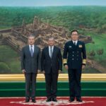 សម្តេចមហាបវរធិបតី ហ៊ុន ម៉ាណែត នាយករដ្ឋមន្ត្រីនៃកម្ពុជា ទទួលៈជួបពិភាក្សាការងារជាមួយ ឯកឧត្តម វ៉ាង យី (WANG Yi) រដ្ឋមន្ត្រីក្រសួងការបរទេស និងឯកឧត្តម តុង ជុន (DONG Jun) រដ្ឋមន្ត្រីក្រសួងការពារជាតិ នៃសាធារណរដ្ឋប្រជាមានិតចិន