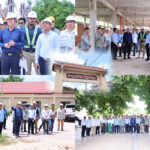 ឯកឧត្តម ភឺន ផល្លា និងឯកឧត្តម គួច ចំរើន ចុះពិនិត្យវឌ្ឍនភាពសាងសង់អគារសិក្សាថ្មី នៅវិទ្យាល័យ ហ៊ុន សែន ព្រែកលួង​ ជាអំណោយដ៏ថ្លៃថ្លារបស់ សម្តេចតេជោ និង សម្តេចកិត្តិព្រឹទ្ធបណ្ឌិត